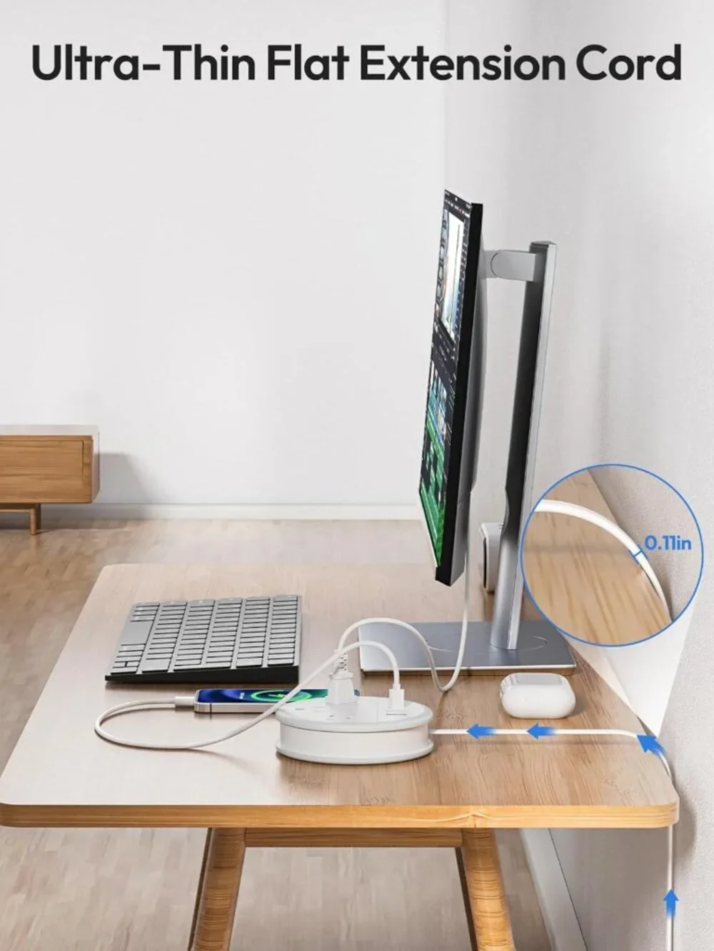 Compact Travel Power Strip - Essential for Cruises & Adventures, 2026 Ready!